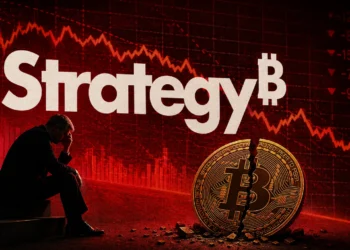 Strategy bitcoin zuhanás
