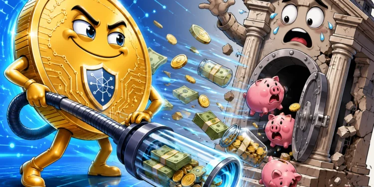 Stablecoinok veszélyeztetik a bankbetéteket?