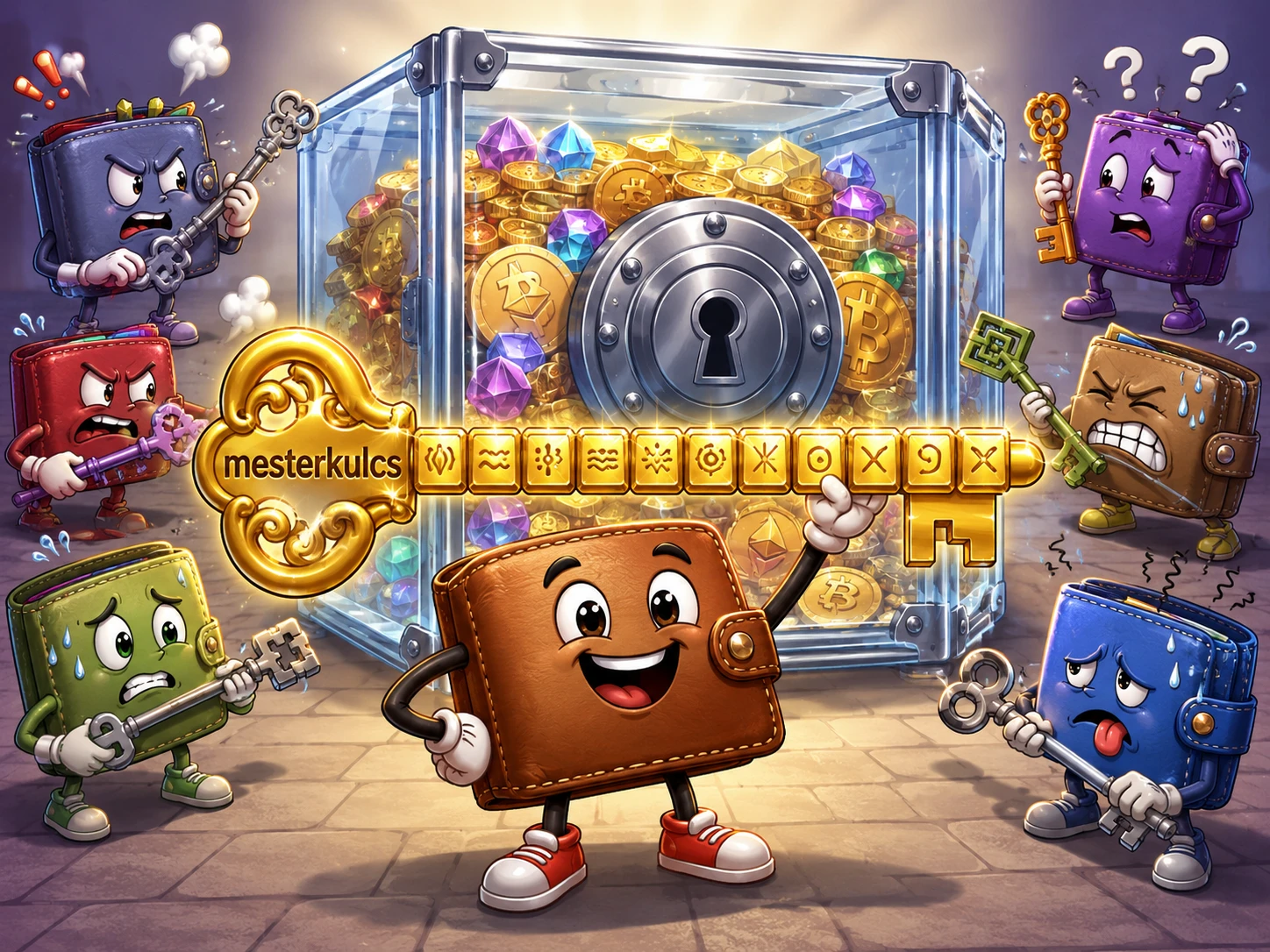 12 szó kriptotárca wallet mesterkulcs