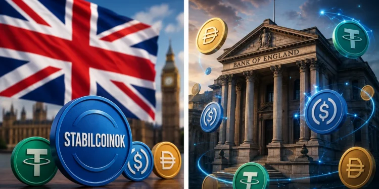 UK anglia bank of england stbilcoinok