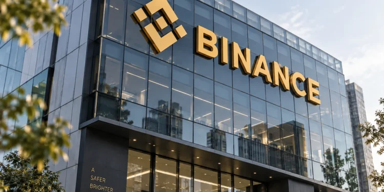 Binance épület kriptotőzsde