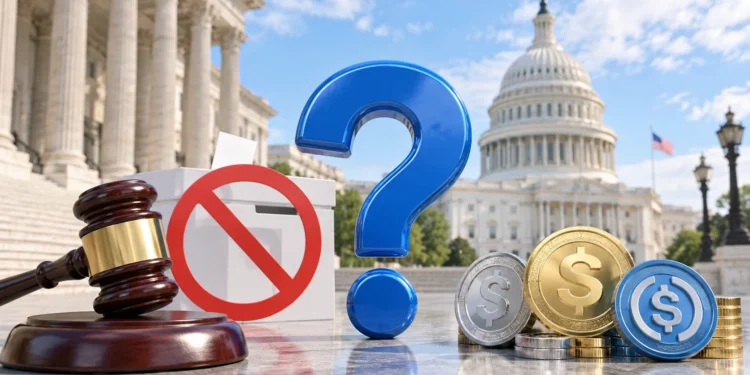 CLARITY Act stabilcoin szenátus kérdőjel