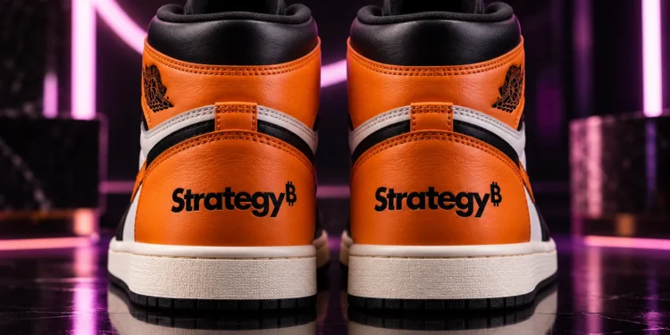 Jordan cipő Strategy Bitcoin