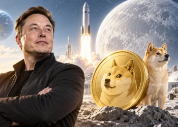 Elon Musk Doge hold
