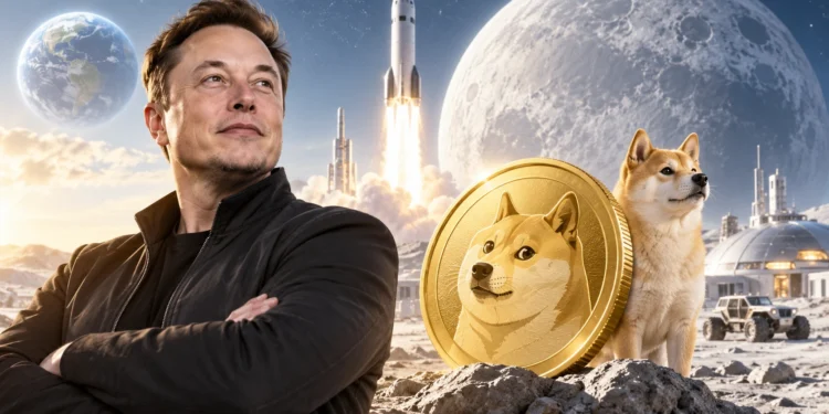 Elon Musk Doge hold
