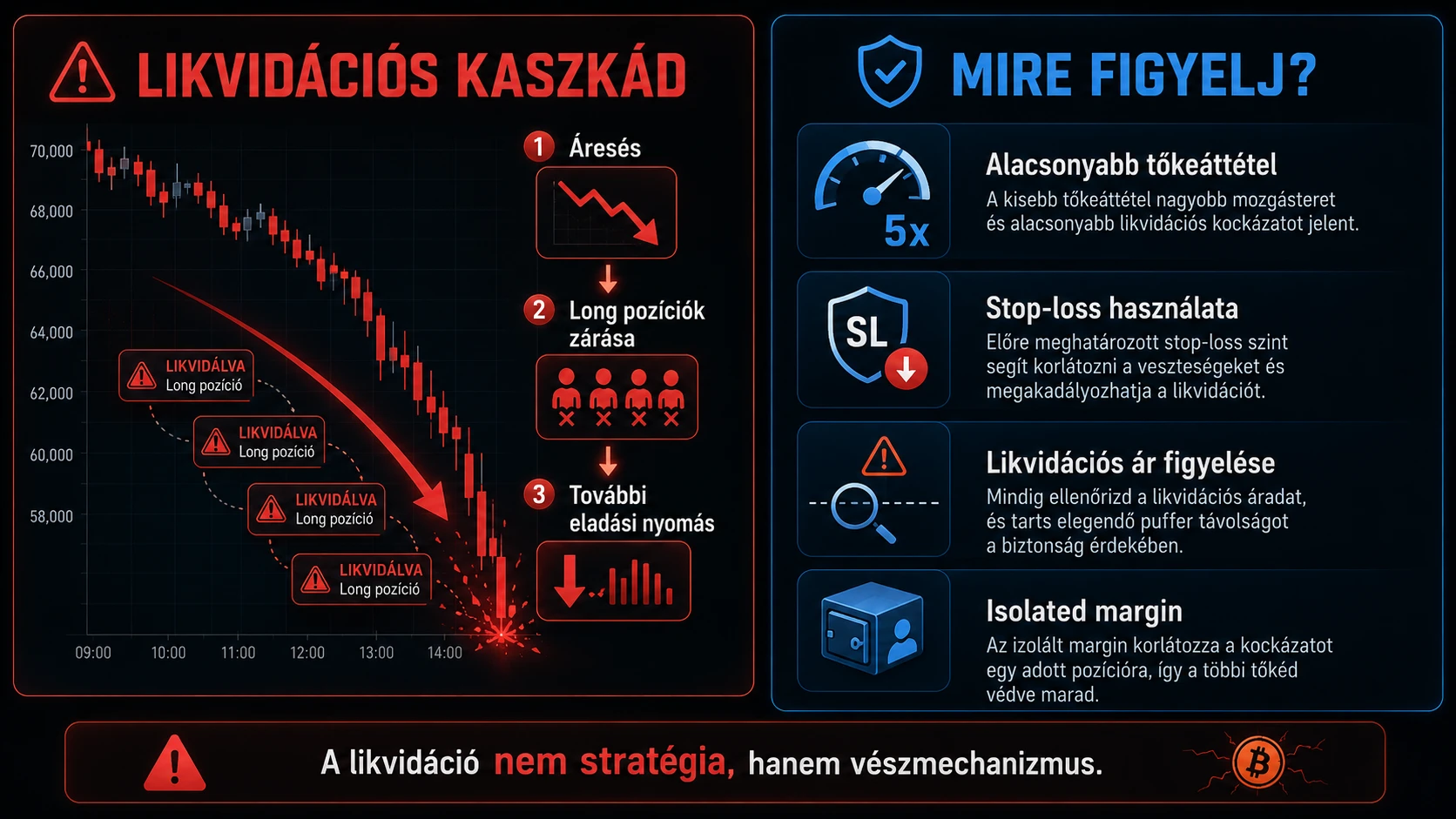 Likvidáció liquidation kaszkád