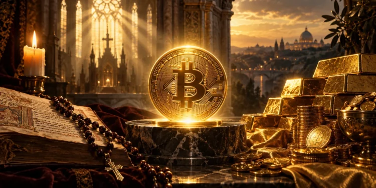 Vallás arany Bitcoin