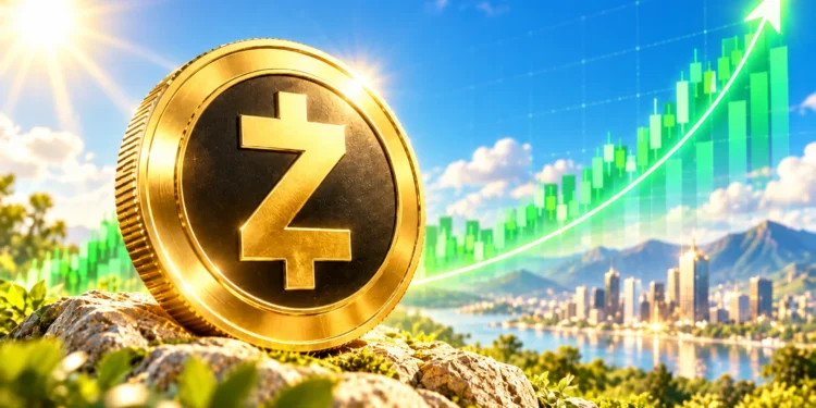 Zcash emelkedés