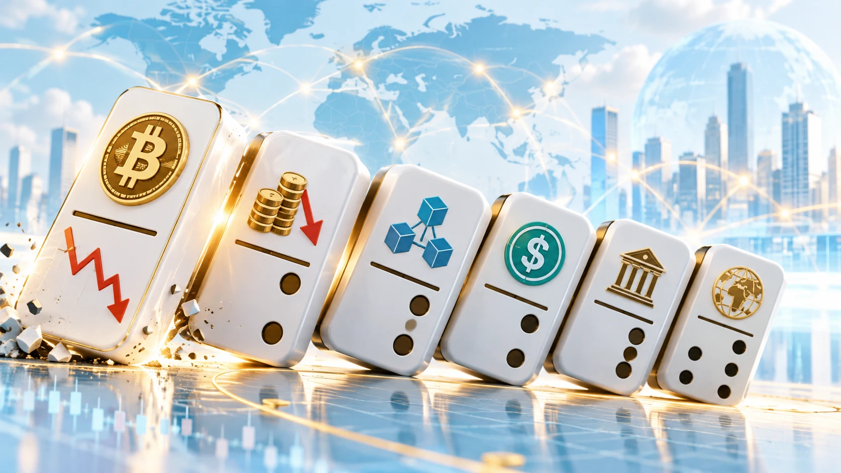 dominóhatás kriptovaluta emelkedés
