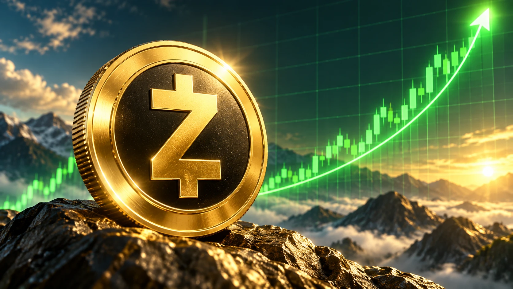 emelkedés Zcash