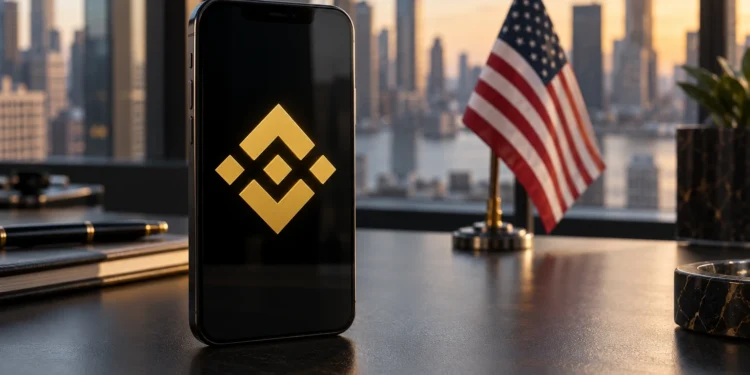 Binance us amerikai zászló