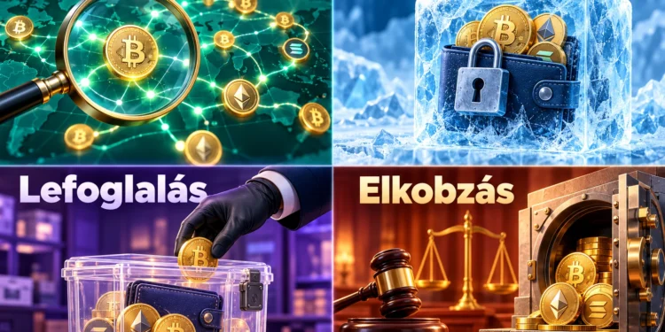 Nyomon követés, befagyasztás, lefoglalás és elkobzás fogalma: mi történhet a kriptóddal?