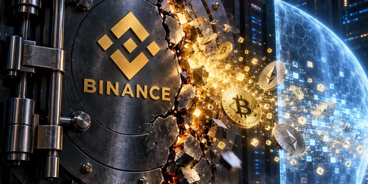 Repedés a Binance digitális páncéltermén